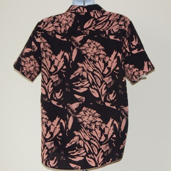 NWT Hugo Boss Ellino Button-down Straight Fit Casual Shirt Floral Print Men MED - Picture 7 of 9